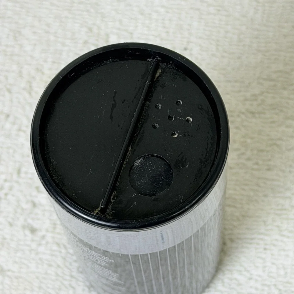 AVON BLACK SUEDE Men's Body Powder Talc Open Full 2.65 oz Vintage